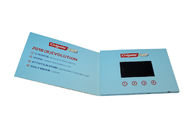 Κάρτα επιχειρησιακών LCD τηλεοπτική φυλλάδιων, τηλεοπτική οθόνη καρτών Mailer 2,4 ίντσα σε 10 ίντσα