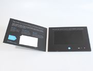 CMYK που τυπώνει το χειροποίητο LCD 7 τηλεοπτική ευχετήρια κάρτα ίντσας HD με ΣΕ/ΑΠΌ το διακόπτη κουμπιών