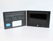 CMYK που τυπώνει το χειροποίητο LCD 7 τηλεοπτική ευχετήρια κάρτα ίντσας HD με ΣΕ/ΑΠΌ το διακόπτη κουμπιών