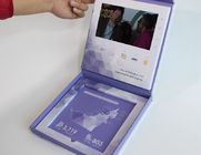 Hexagon LCD VIF τηλεοπτικές ευχετήριες κάρτες 7 δώρων συνήθειας φυλλάδιων συνήθειας τηλεοπτικές» επαναφορτιζόμενες μπαταρίες λίθιου
