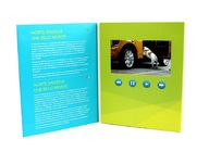 Τηλεοπτικό βιβλιάριο δειγμάτων TFT VIF το ελεύθερο για την πρόσκληση CMYK η τηλεοπτική ευχετήρια κάρτα φυλλάδιων LCD για το άνοιγμα veremonies