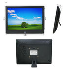 15.4» LCD οθόνης 1280x800 LCD τηλεοπτικός διαφημιστικός φορέας χρώματος φυλλάδιων USB AVI μαύρος