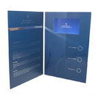 Τηλεοπτικές LCD τέχνες εγγράφου εκτύπωσης συνήθειας φυλλάδιων CE ROHS με την οθόνη αφής ακίνητων περιουσιών A5