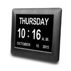 Αμερικανική διάρκεια ζωής, νεώτερο ενημερωμένο έκδοση μνήμης ρολόι ημερολογιακής ημέρας απώλειας ψηφιακό με τους κύκλους ημέρας &amp; το στήριγμα μπαταριών (άσπρους)