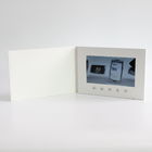 Προσαρμοσμένη εκτύπωσης 7 ίντσας του CD τηλεοπτική φυλλάδιων άσπρη μνήμη 1000mAh καρτών 2GB καρτών κενή για τη διαφήμιση