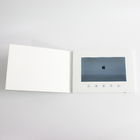 Προσαρμοσμένη εκτύπωσης 7 ίντσας του CD τηλεοπτική φυλλάδιων άσπρη μνήμη 1000mAh καρτών 2GB καρτών κενή για τη διαφήμιση