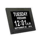 8 ψηφιακή οθόνη Backlight USB Snooze Hd LCD ρολογιών ημέρας ημερολογιακών τηλεοπτική φυλλάδιων ίντσας