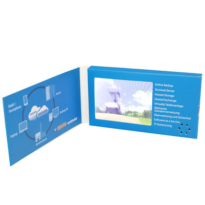 Business Card LCD Video Brochure Custom Printing LCD Screen For Advertising