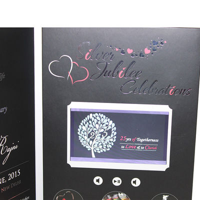 VIF Free Sample Limited κουμπιών λειτουργίας LCD τηλεοπτικό ψηφιακό LCD επαγγελματικών καρτών πλήρες βίντεο χρωμάτων mailer